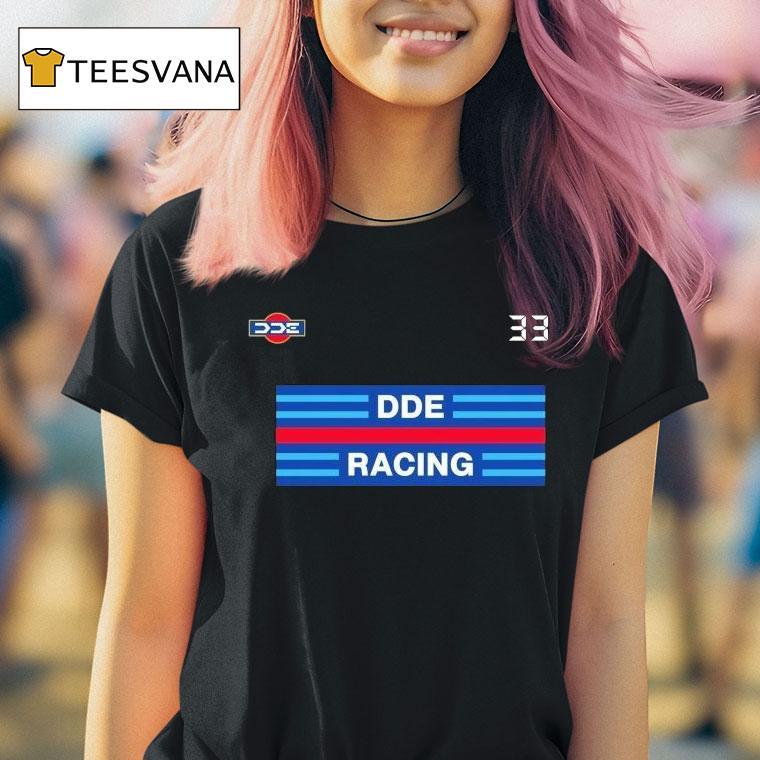 Dde Racing Garage Stripes And Speed 33 Shirt