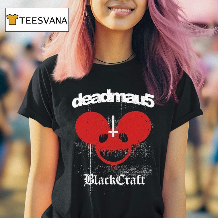 Deadmau5 X Blackcraft Blood Mau5 Shirt