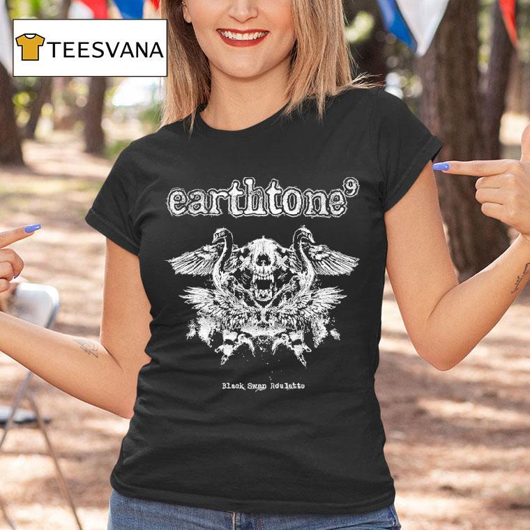 Earthtone9 Ltd Ed Black Swan Roulette Shirt
