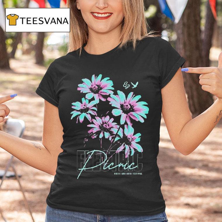 Electric Picnic Music And Arts Festival Flowers Shirt