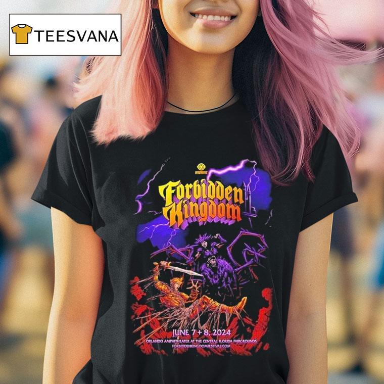 Forbidden Kingdom Spider Zone Orlando Shirt