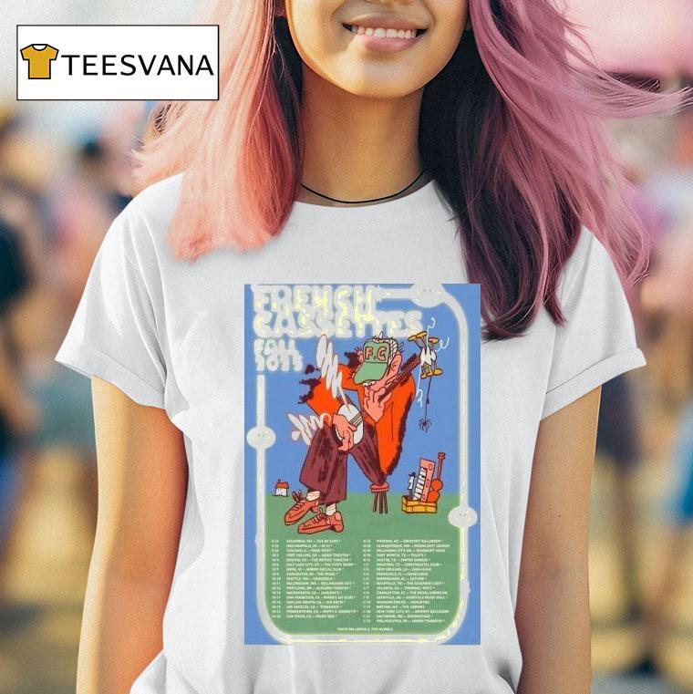 French Cassettes Fall Tour 2025 Dates Shirt
