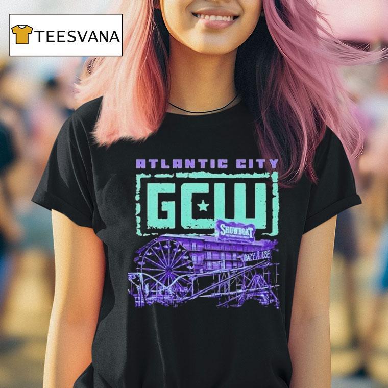 Gcw Game Changer Wrestling Atlantic City Shirt