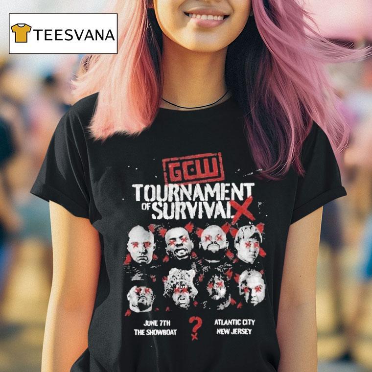 Gcw Gamechangerwrestling Tournament Of Survival 10 Event Shirt