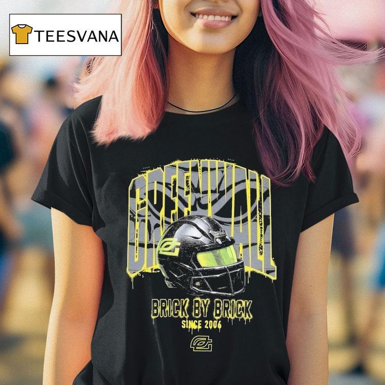 Greenwall Brick By Brick Since 2006 2025 Helmet Optic Day Shirt