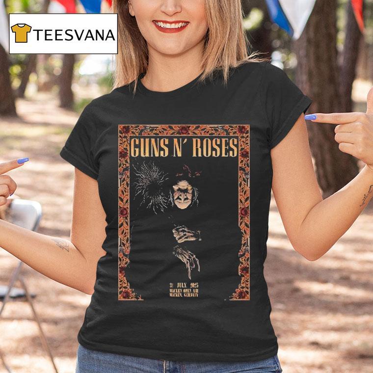 Guns N Roses Wacken Germany 2025 At Wacken Open Air On July 31 2025 Shirt