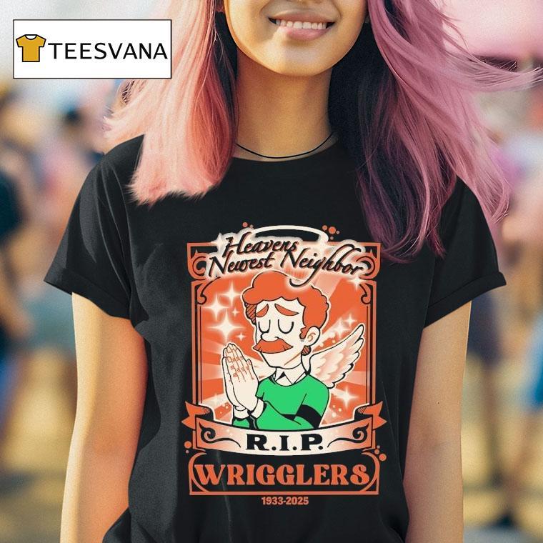 Heavens Newest Neighbor Rip Wrigglers 1933 2025 Shirt