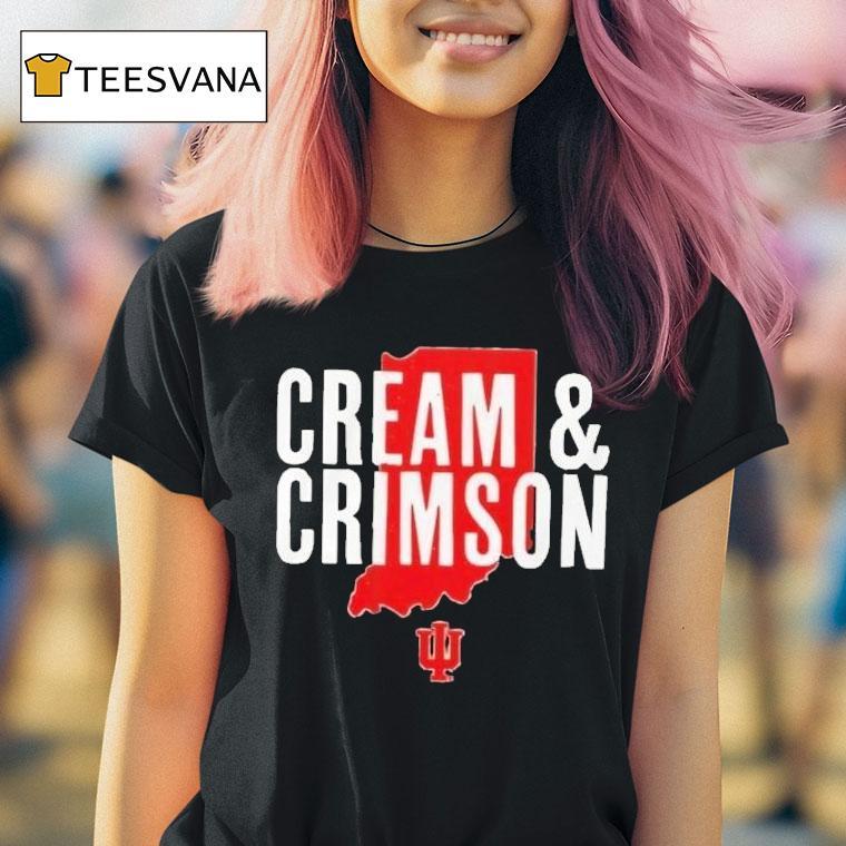 Indiana Hoosiers Hometown Cream And Crimson Shirt