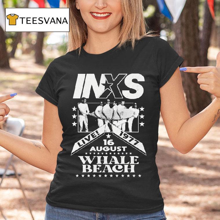 Inxs Whale Beach Live 1977 Flyer Shirt