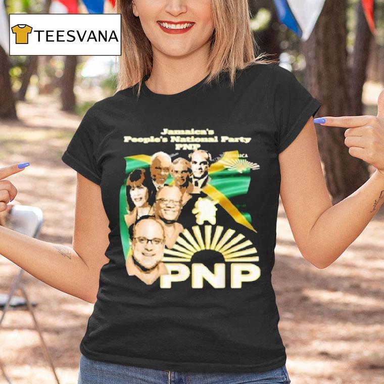 Jamaica's People's National Party Pnp Supporter Novelty Shirt