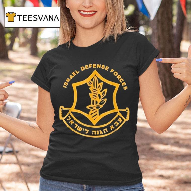 Jeffrey Epstein Wearing Israeli Military Shirt