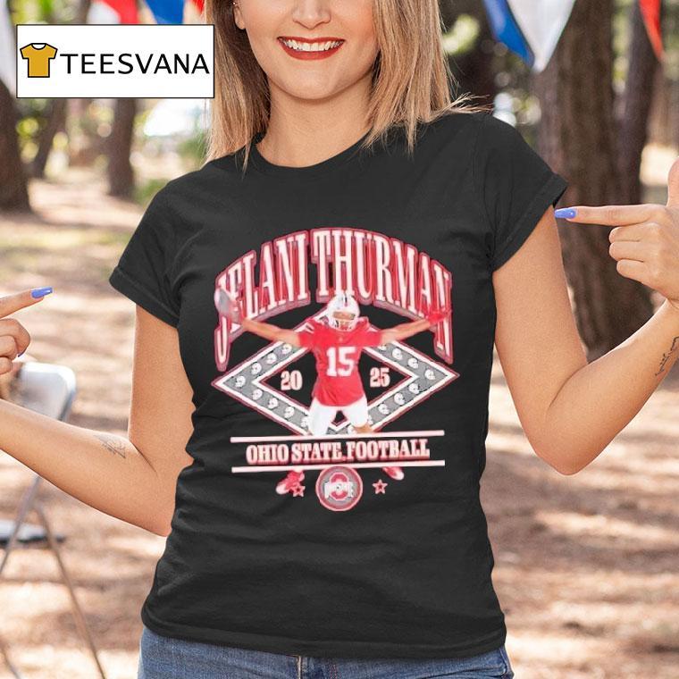 Jelani Thurman Celebration Ohio State Buckeyes 2025 Shirt