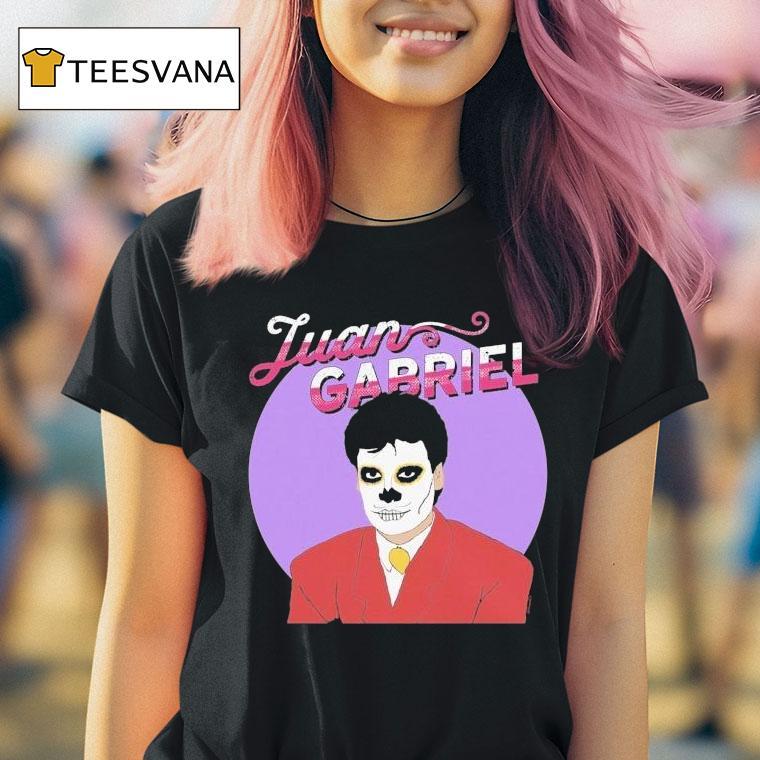 Juan Gabriel Dia De Muertos Portrait Shirt