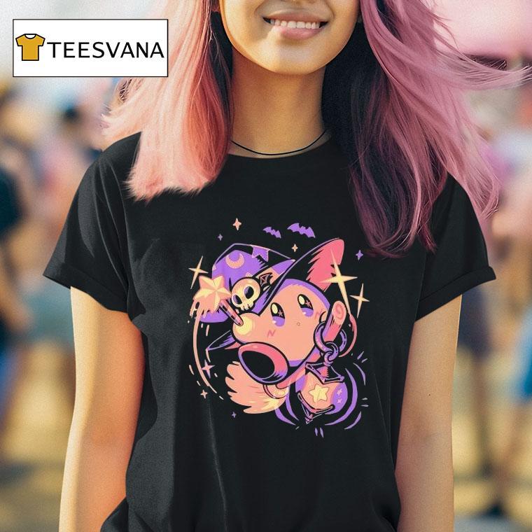 Kirby Pink And Magical Shirt