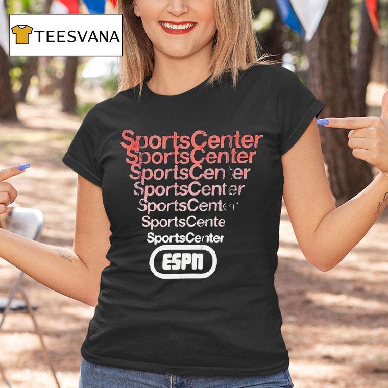 Kyle Brandt Wearing Sports Center Espn Shirt
