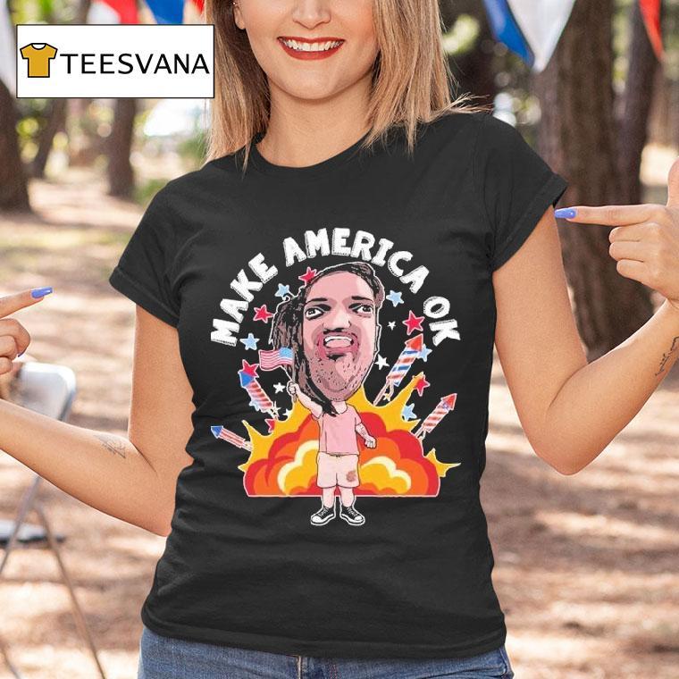 Leigh Mcnasty Make America Ok Shirt