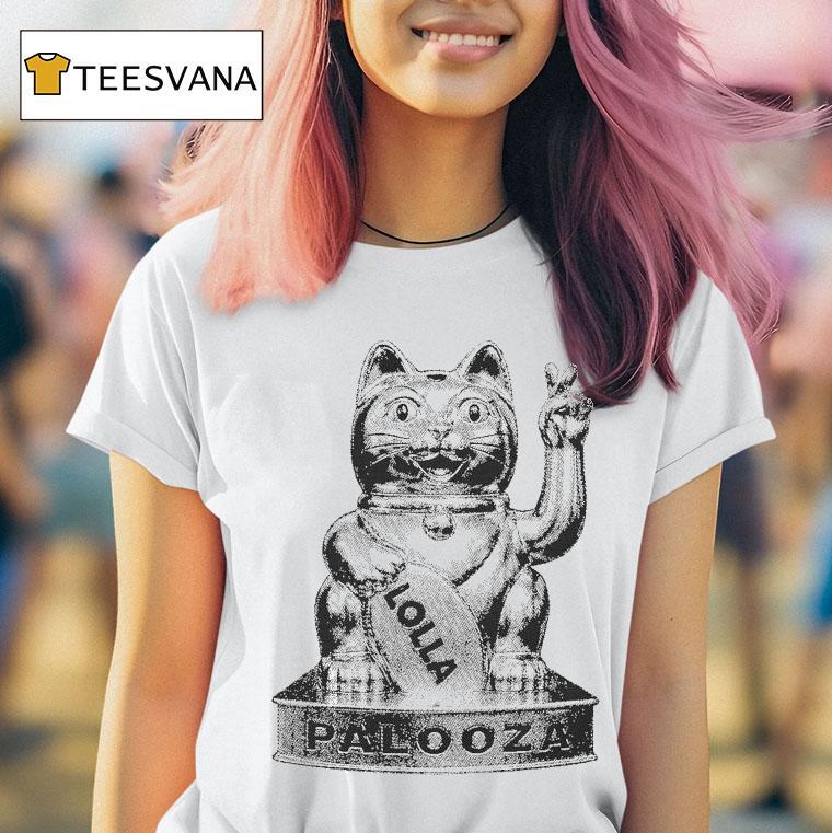Lollapalooza Polera Blanca Early Shirt
