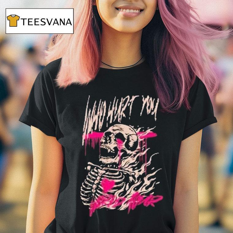 Luciano Cota Who Hurt You World Tour 2025 Skeleton Shirt