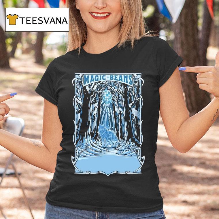 Magic Beans Winter Wolf Spirit Shirt