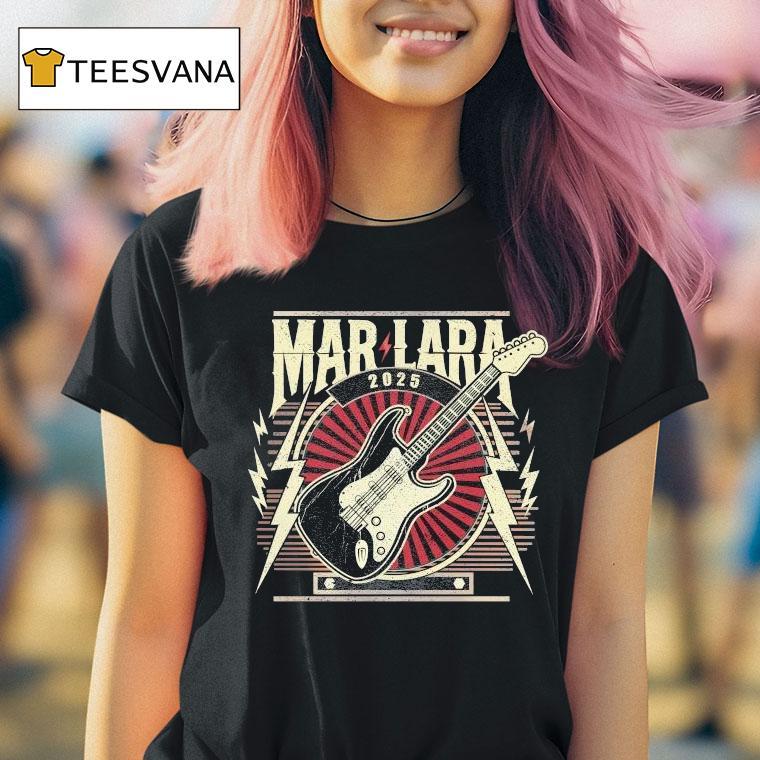 Mar Lara Sudadera 2025 Guitar Rock Metal Shirt