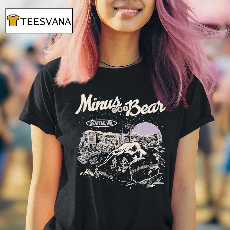 Minus The Bear Hooray Seattle Wa Shirt