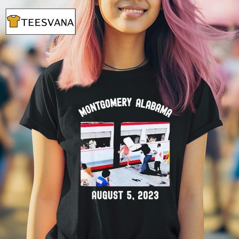 Montgomery Alabama Boat Fight Riverboat Brawl Chair August 5 2023 Chair Shirt
