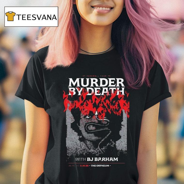 Murder By Death 11-10-2025 Tampa Fl The Orpheum Shirt