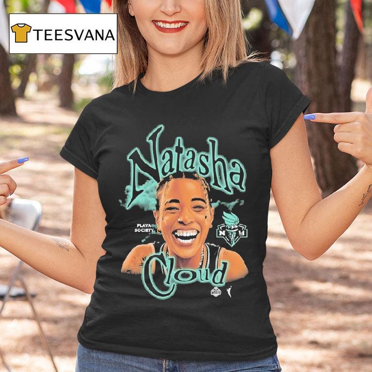 Natasha Cloud Playa Society Wnbpa New York Liberty Shirt