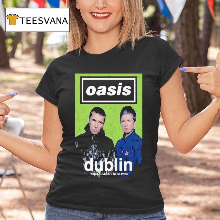Oasis August 16, 2025 Croke Park Stadium, Dublin, Ireland Shirt