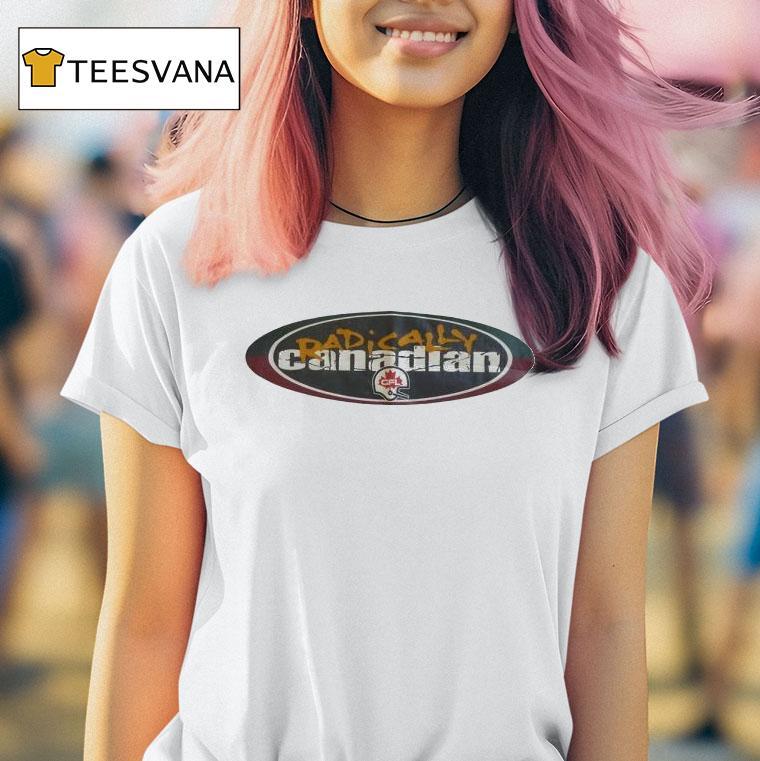 Radically Canadian Helmet Football Logo Shirt