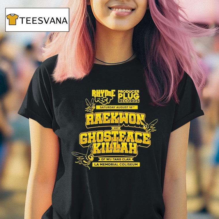 Raekwon X Ghostface Killah Rhyme Fest 2025 Bees Shirt