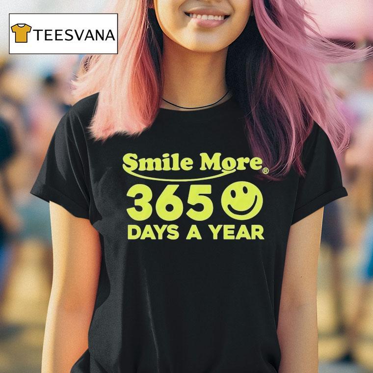 Roman Atwood Smile More 365 Days A Year Shirt