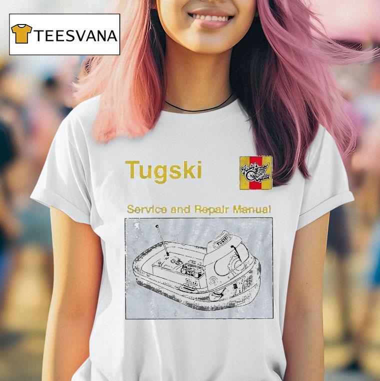 Rusty Van Ranch Tugski Jet Drive Service And Repair Manual Diagram Shirt