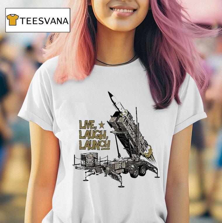 Ryan Mcbeth Patriot Live, Laugh, Launch Shirt