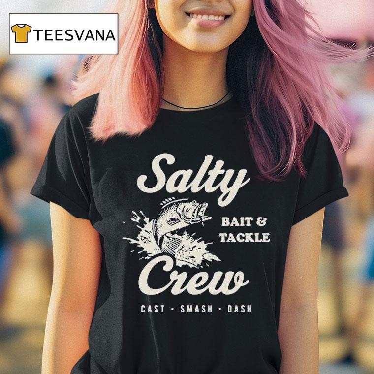 Salty Crew Bait Tackle Cast Smash Dash Shirt