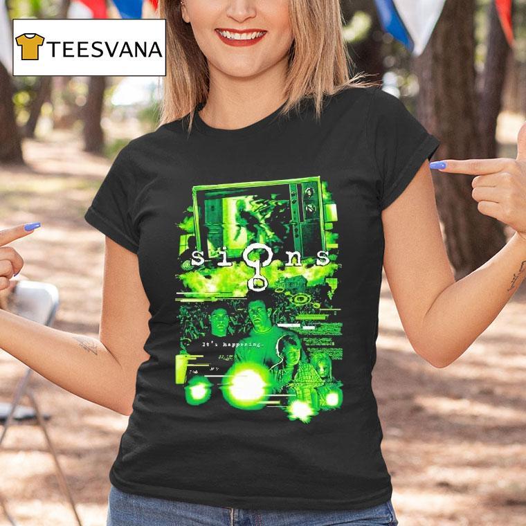Signs It's Happening 2002 The Invasion Shirt