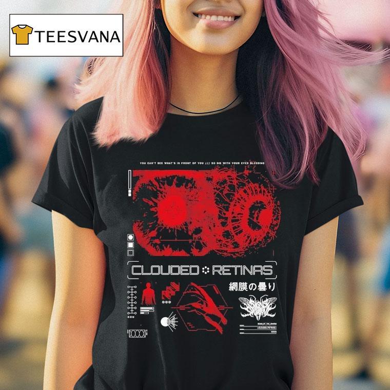 Signs Of The Swarm Clouded Retinas Shirt