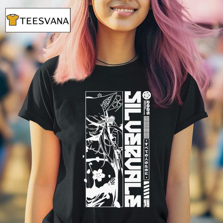 Silvervale Birthday Waifu Gamer Supps Shirt
