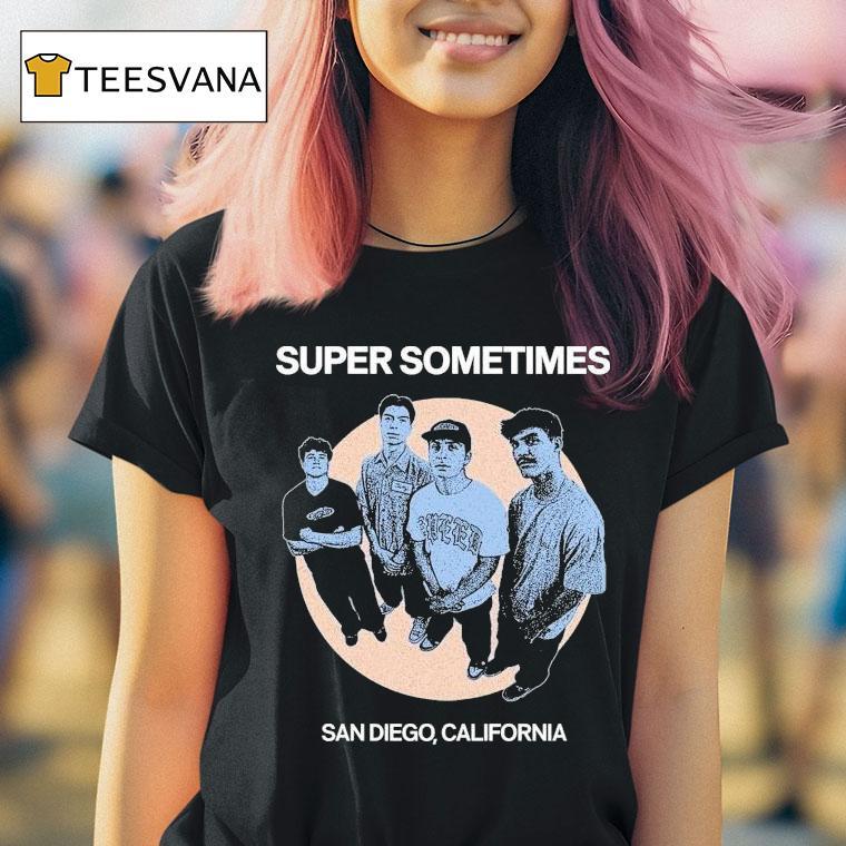 Super Sometimes San Diego California Promo Shirt