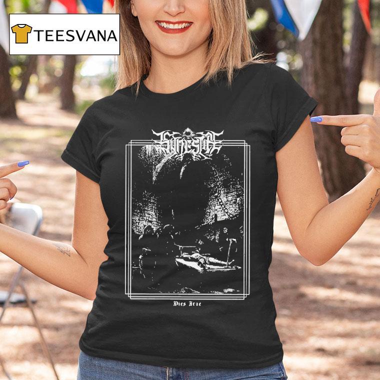 Synestia Dies Irae Dark Dungeon Scene Black Metal Gothic Shirt