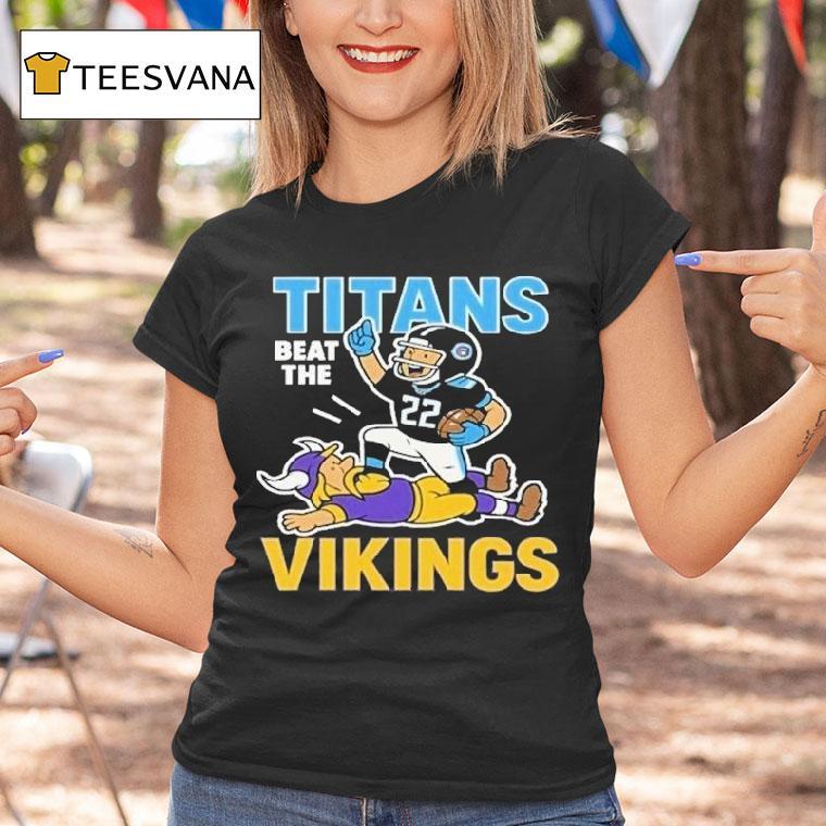Tennessee Titans Beat The Minnesota Vikings Mascot Shirt