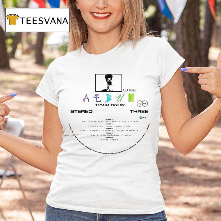 Teyana Taylor Vinyl Record Shirt