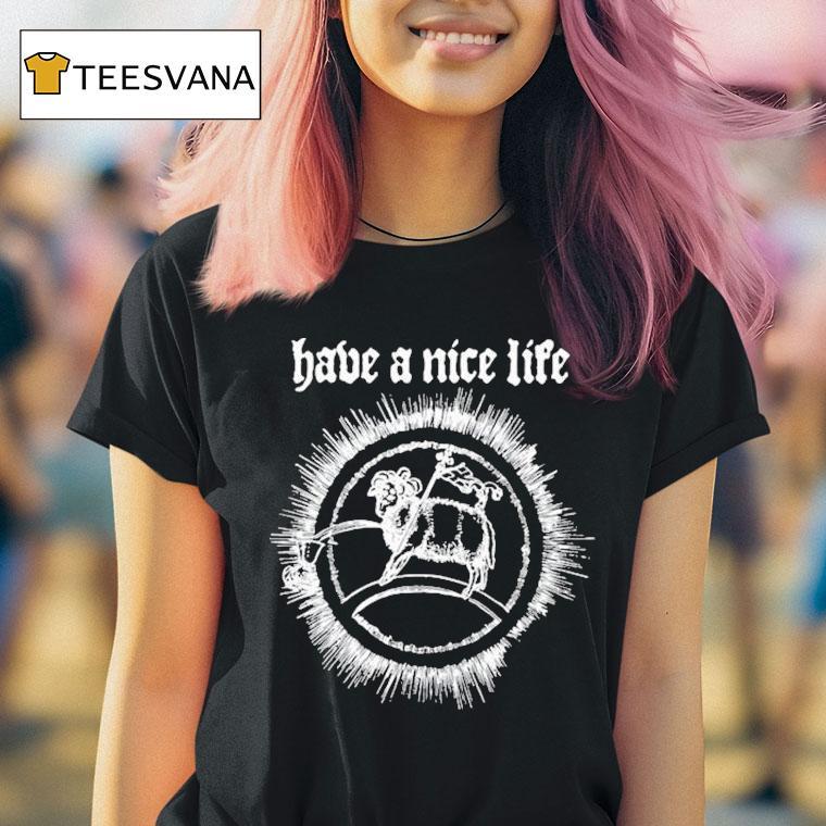 The Flenser Have A Nice Life Goat Shirt