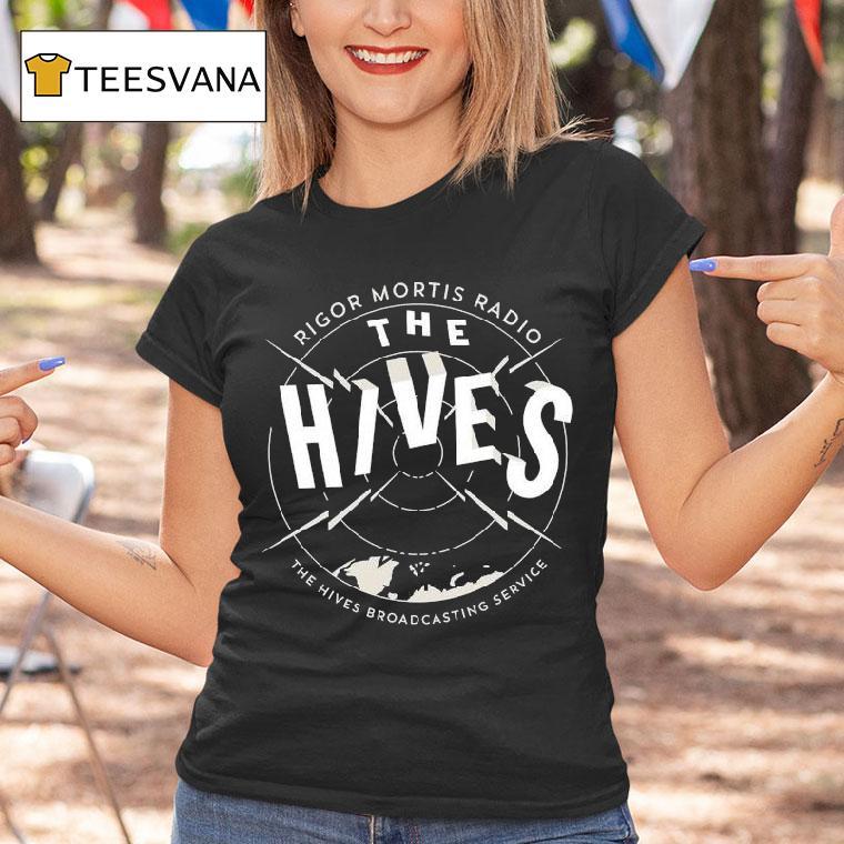 The Hives Rigor Mortis Radio Broadcasting Service Tower Shirt