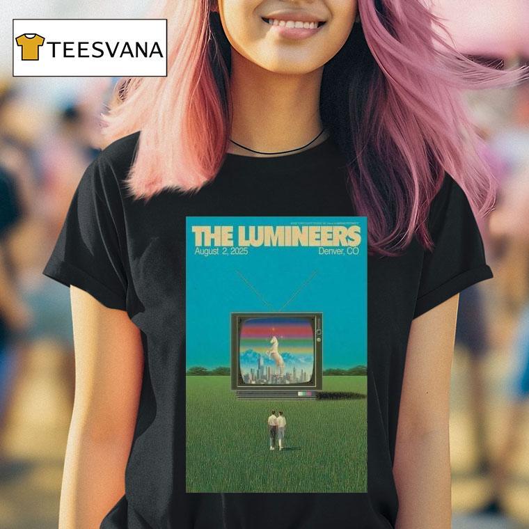 The Lumineers August 2, 2025 Empower Field At Mile High, Denver, Co Tv Horse Shirt