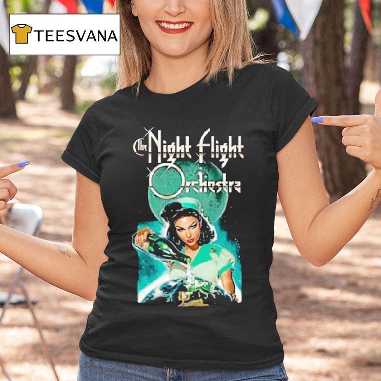 The Night Flight Orchestra Moon Over Australia 2025 Tour Shirt
