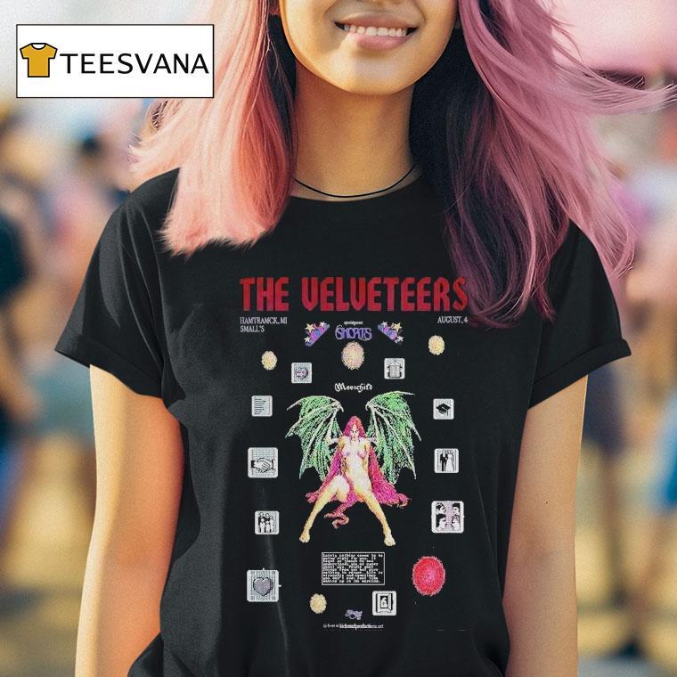 The Velvers Hamtramck, Mi At Small's Aug 4, 2025 Shirt