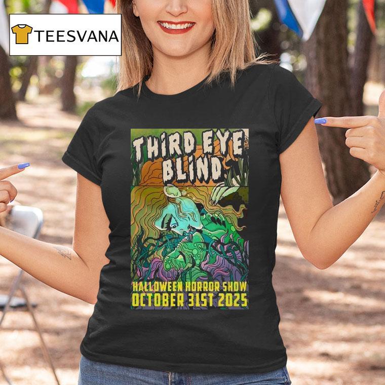 Third Eye Blind Tour Philadelphia, Pa 10.31.2025 Halloween Horror Show Shirt