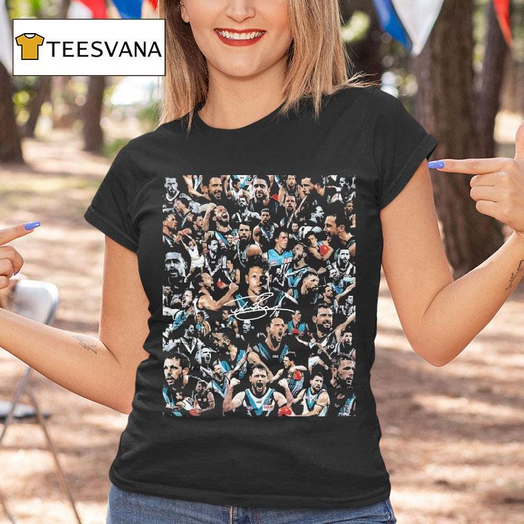 Travis Boak Retirement Port Adelaide Shirt