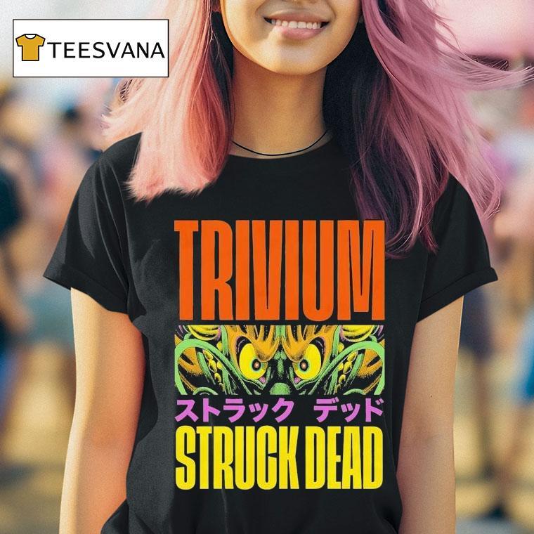 Trivium Struck Dead Dragon Eye Shirt
